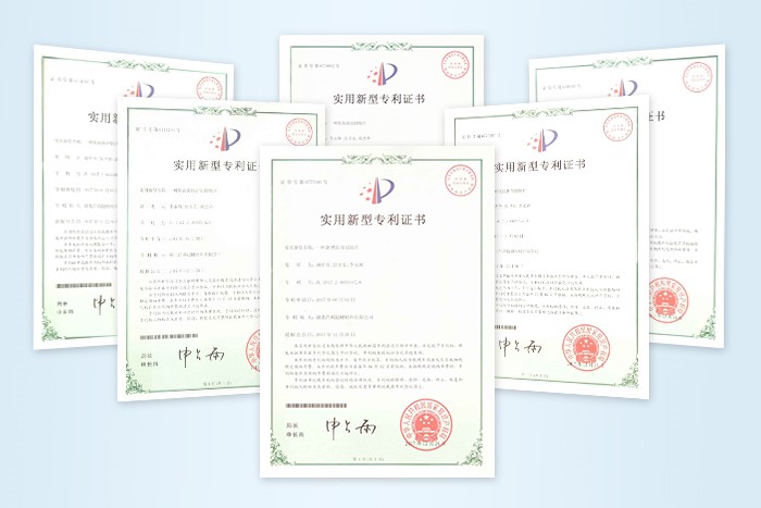 喜訊! 湖北昌利公司榮獲六項實用新型專利證書 喜訊! 湖北昌利公司榮獲六項實用新型專利證書